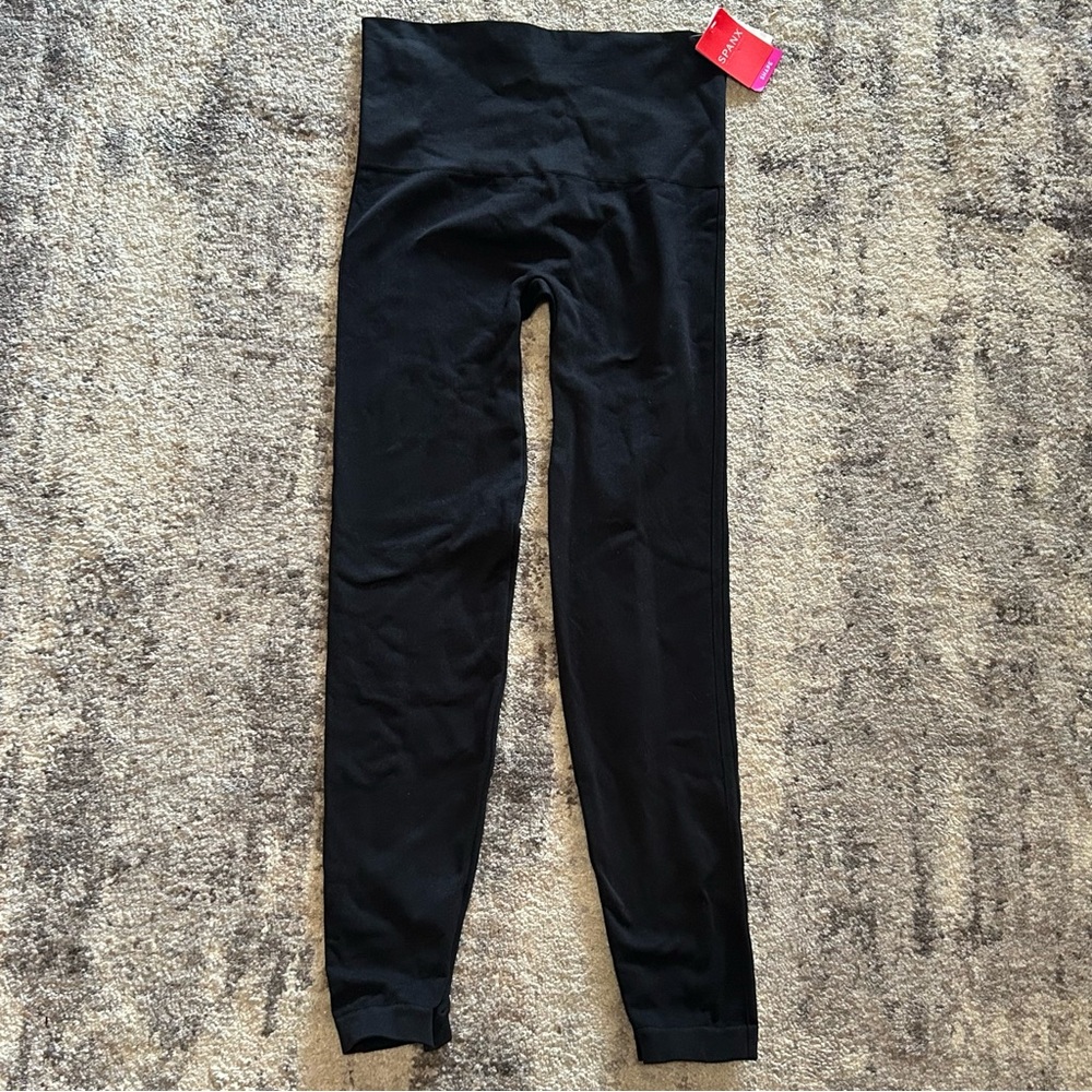 Spanx / Look At Me Now Seamless Leggings Black XL